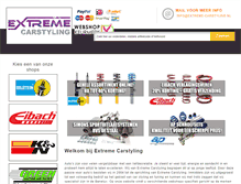Tablet Screenshot of extreme-carstyling.nl